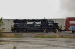 NS GP38-2 Locomotive in the yard